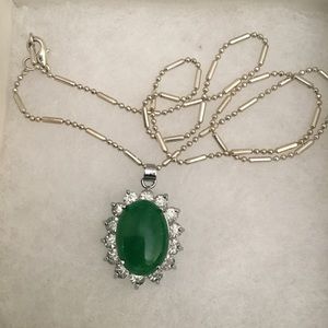 Beautiful green necklace